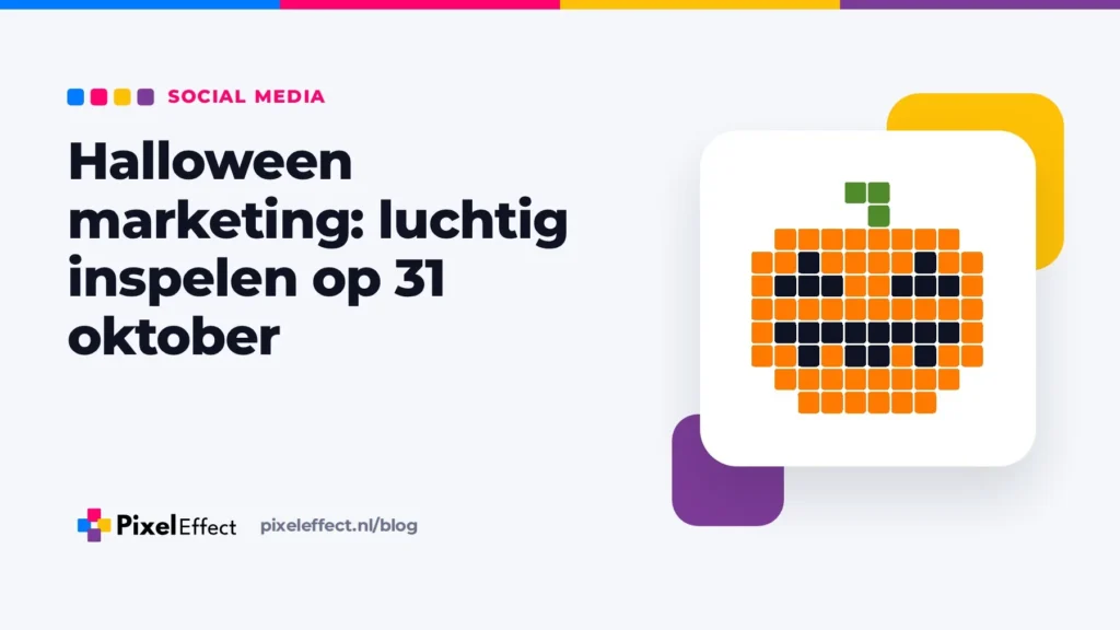 Illustratie bij de blog: Halloween marketing: luchtig inspelen op 31 oktober