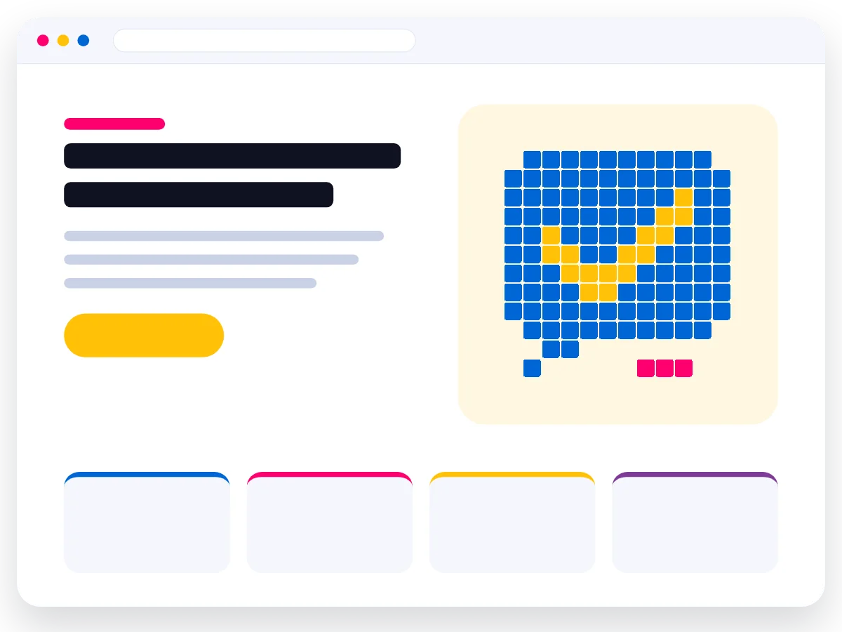 Illustratie van de gratis AI-zichtbaarheidscheck van PixelEffect