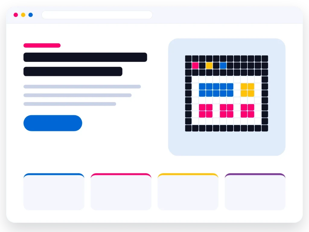 Illustratie van een websiteontwerp: webdesign in Kaatsheuvel door PixelEffect